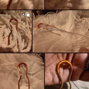 Elegant Copper Hair Accessory